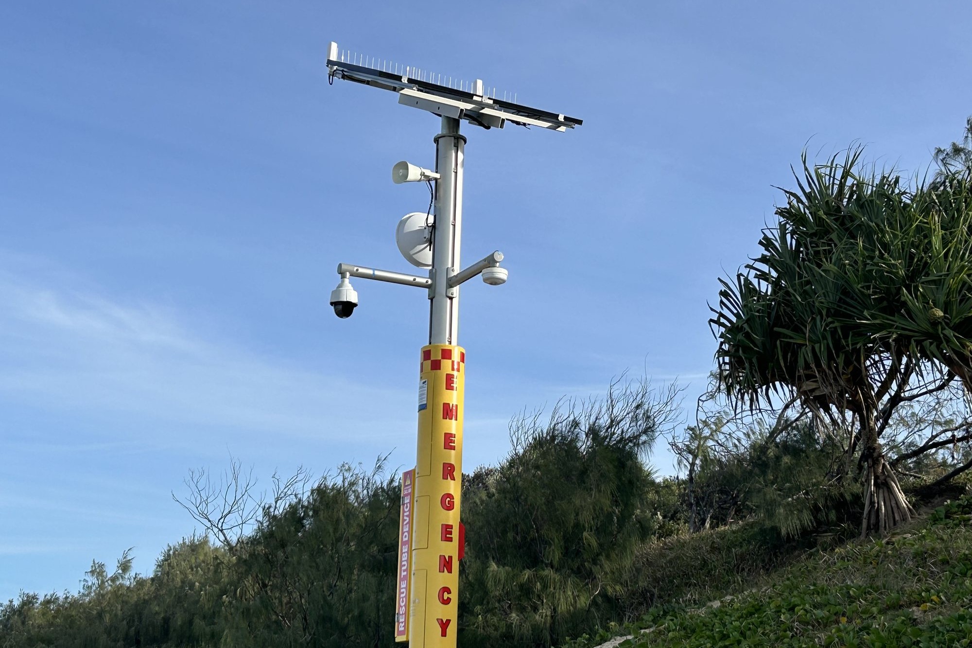 Surf Life Saving Queensland Installs Smart Poles At Sunshine Coast Beach Black Spots