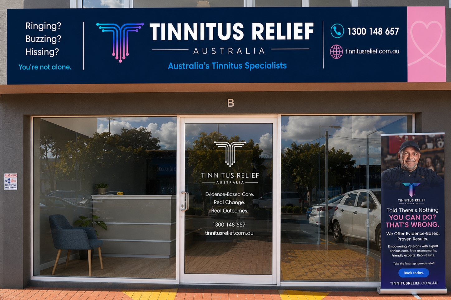 Jamie Manwarring Opens Tinnitus Relief Australia Centre In Mooloolaba