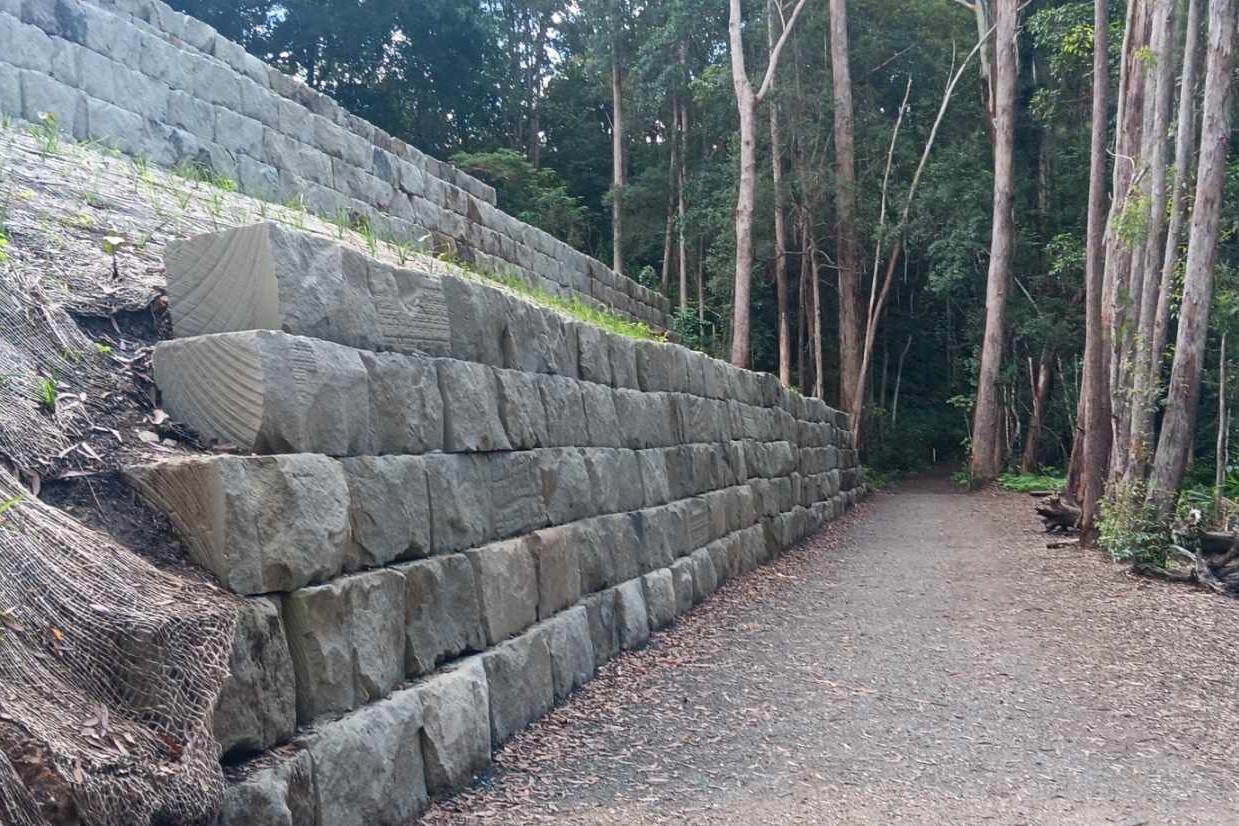 Buderim-Palmwoods Tramway Walk Repairs Stabilise Historic Trail After Landslip